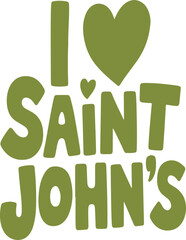 I Love Saint John's.
