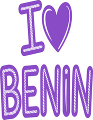 I Love Benin.