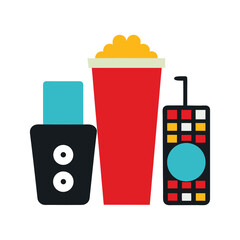 a tv remote popcorn bow