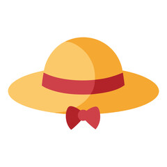 vector illustration of a hat