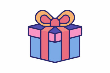 gift box isolated on white background