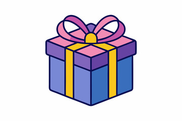 gift box isolated on white background