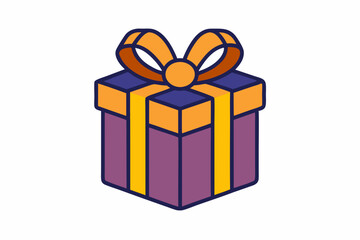 gift box isolated on white background