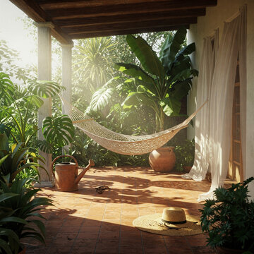 tropical garden