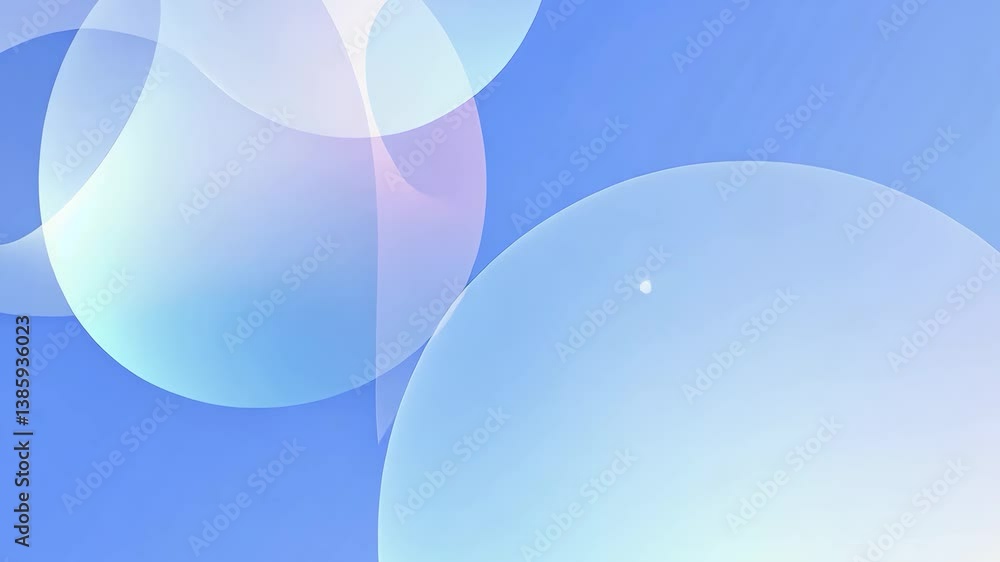 Poster abstract gradient background featuring geometric shapes with muted tones and soft lighting