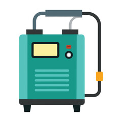 battery charger isolated on white background