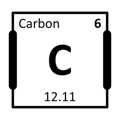 Carbon Bold Black Icon