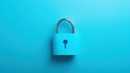 Fototapeta premium Concept of blockchain technology securing digital identity and stored credentials
