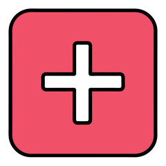 Obraz premium A clean flat-vector-design-of-a-calculator. 