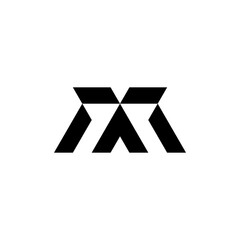 Fototapeta premium letter M logo