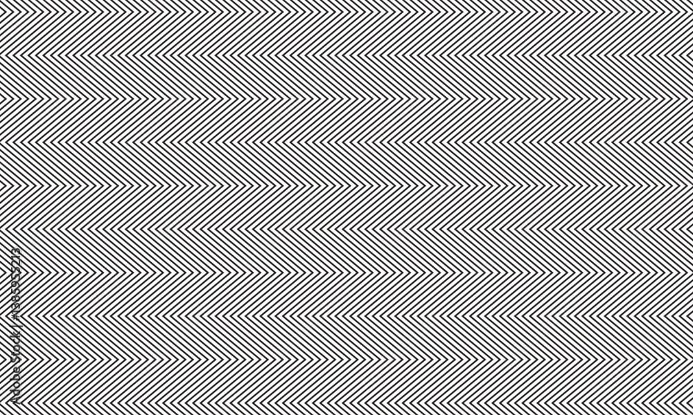 Poster abstract black zigzag line pattern can be used background, banner, poster.