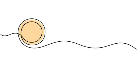 Obraz premium coins stack wealth savings and investment continuous one line drawing, Continuous one line drawing of dollar sign design outline vector, Business icon. Money saving concept continuous line. 