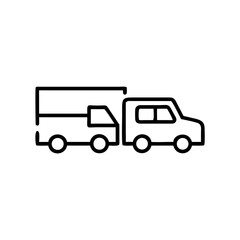Warning Icon for Traffic Congestion with Vehicles  