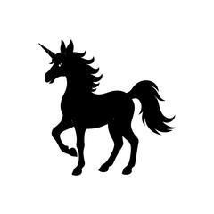 horse silhouette vector