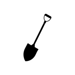 shovel isolated on white background