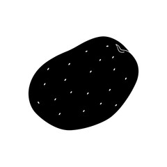 vector illustration of a black soap