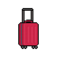 travel case icon pixel art