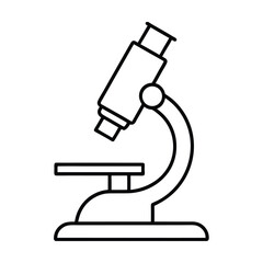 microscope vector illustration