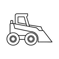 tractor vector illustration