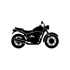 Obraz premium vector illustration of a motorcycle