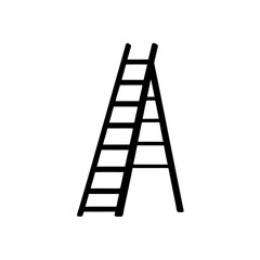 ladder isolated on white background