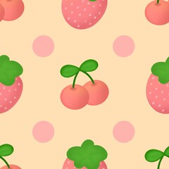 apple seamless pattern