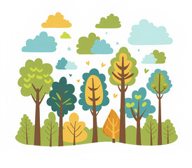 set of trees