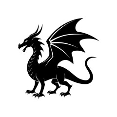 Fototapeta premium vector image of a dragon