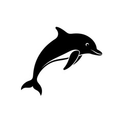 dolphin isolated on white
