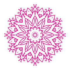 Mandala vector design Illustration Art