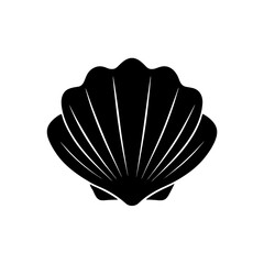 seashell isolated on white