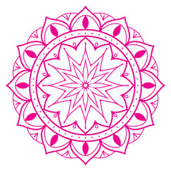 Mandala vector design Illustration Art