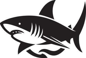 Fototapeta premium Shark logo vector
