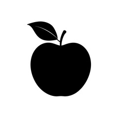 vector illustration of an apple