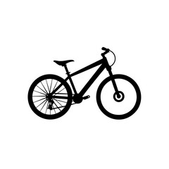 Fototapeta premium bicycle isolated on white background