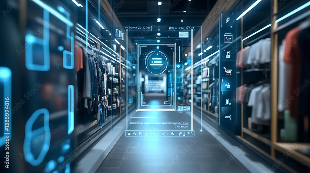 Poster an ai powered system optimizing online shopping recommendations by analyzing user preferences and br