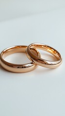 Romantic intertwined rings with diamonds high resolution picture