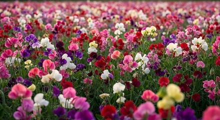 Naklejka premium Rainbow's Whisper at Sunset AI Generated