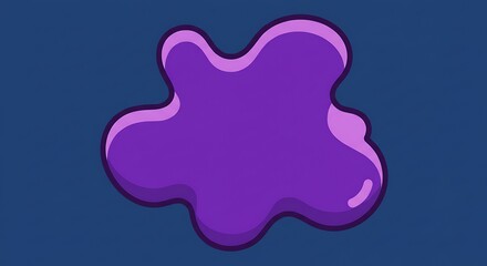 Amethyst Blob AI Generated