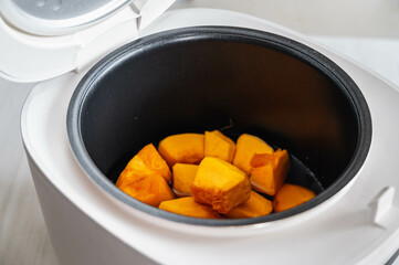 炊飯器で作る南瓜の煮物