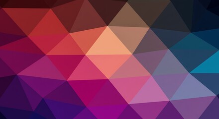 Crimson Facets AI Generated