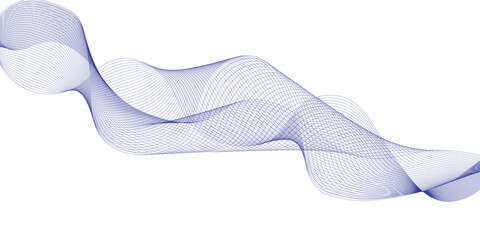 Abstract wave lines dynamic flowing colorful light isolated background. illustration design element in concept of music, party, technology, modern, wallpaper, business card, banner, flyers, etc 