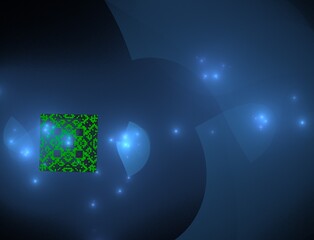Imaginatory fractal abstract background Image