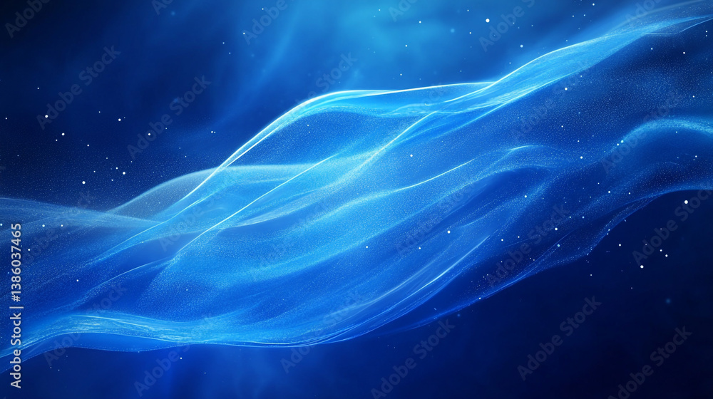 Aufkleber blue gradient abstract background with geometric shape. abstract blue geometric background design wi