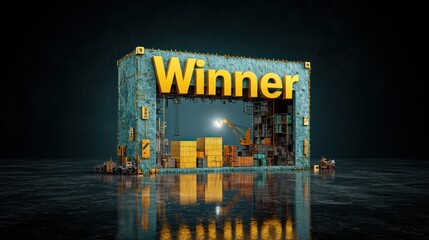 Winning Cargo Container