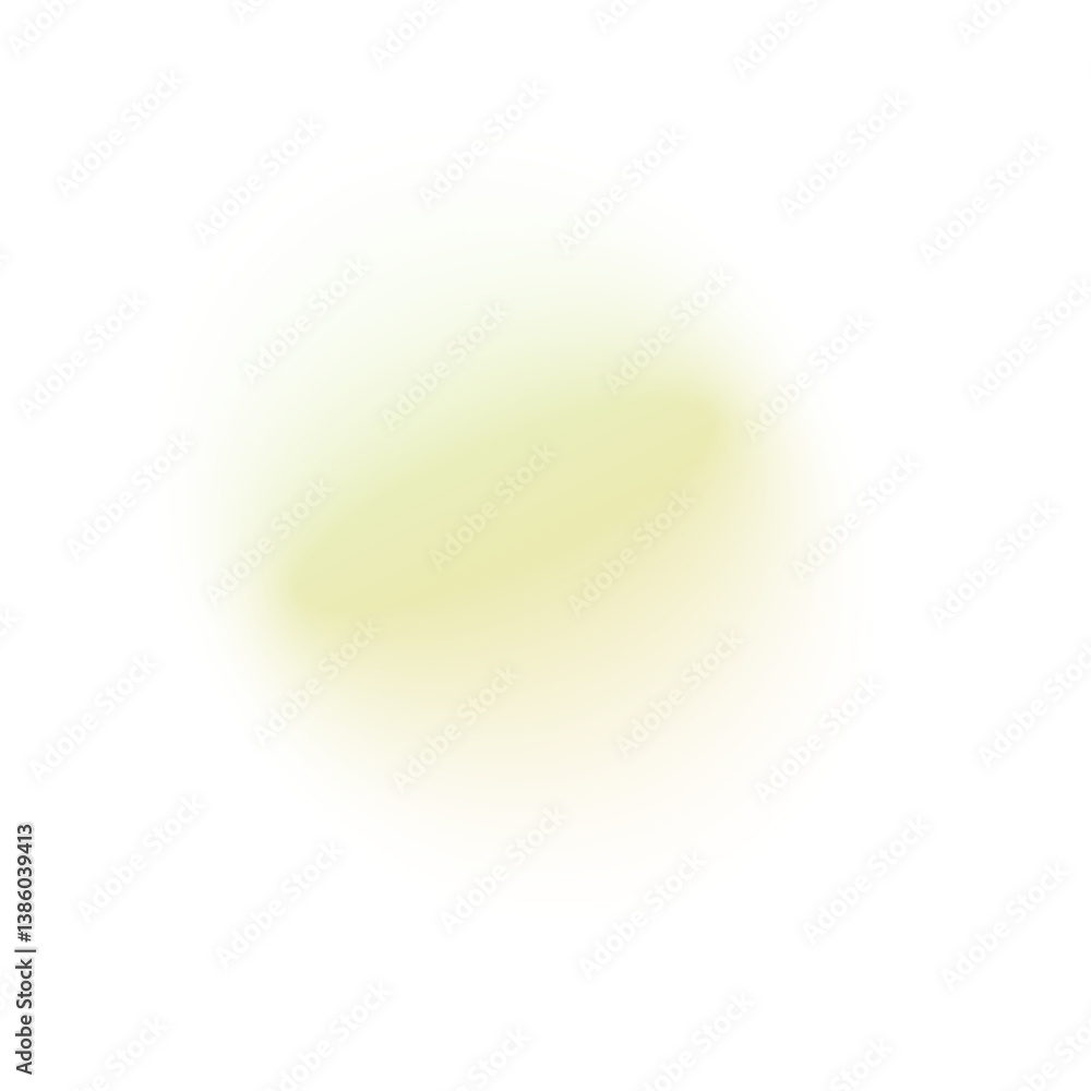 Aufkleber abstract gradient background with soft blue and yellow color transition, blurred fluid shapes, grain
