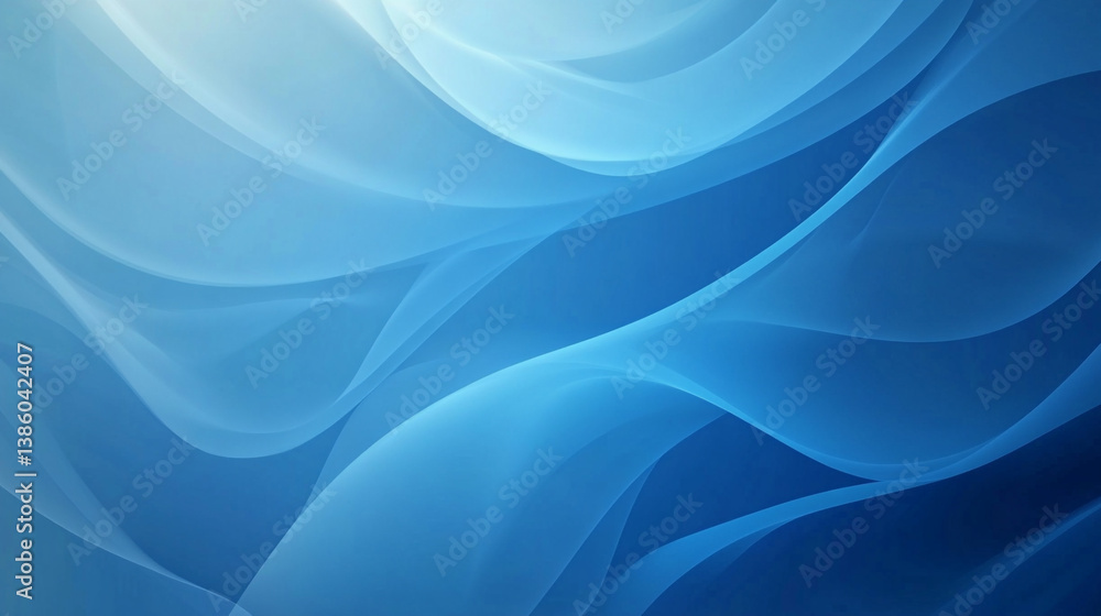 Poster modern soft abstract textured background. abstract blue waves with a smooth gradient background. fre