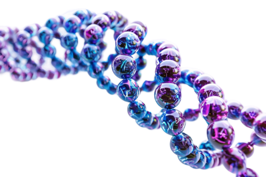 The field of genetics: Investigating heredity, variation, and the role of genes in inheritance isolated on transparent background