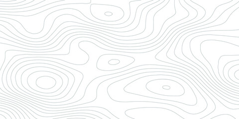 Abstract topography map contour line modern design with White background with topographic wavy pattern design. 