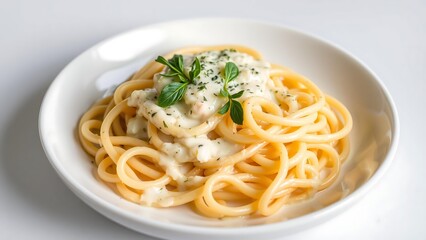Delicious White Sauce Pasta